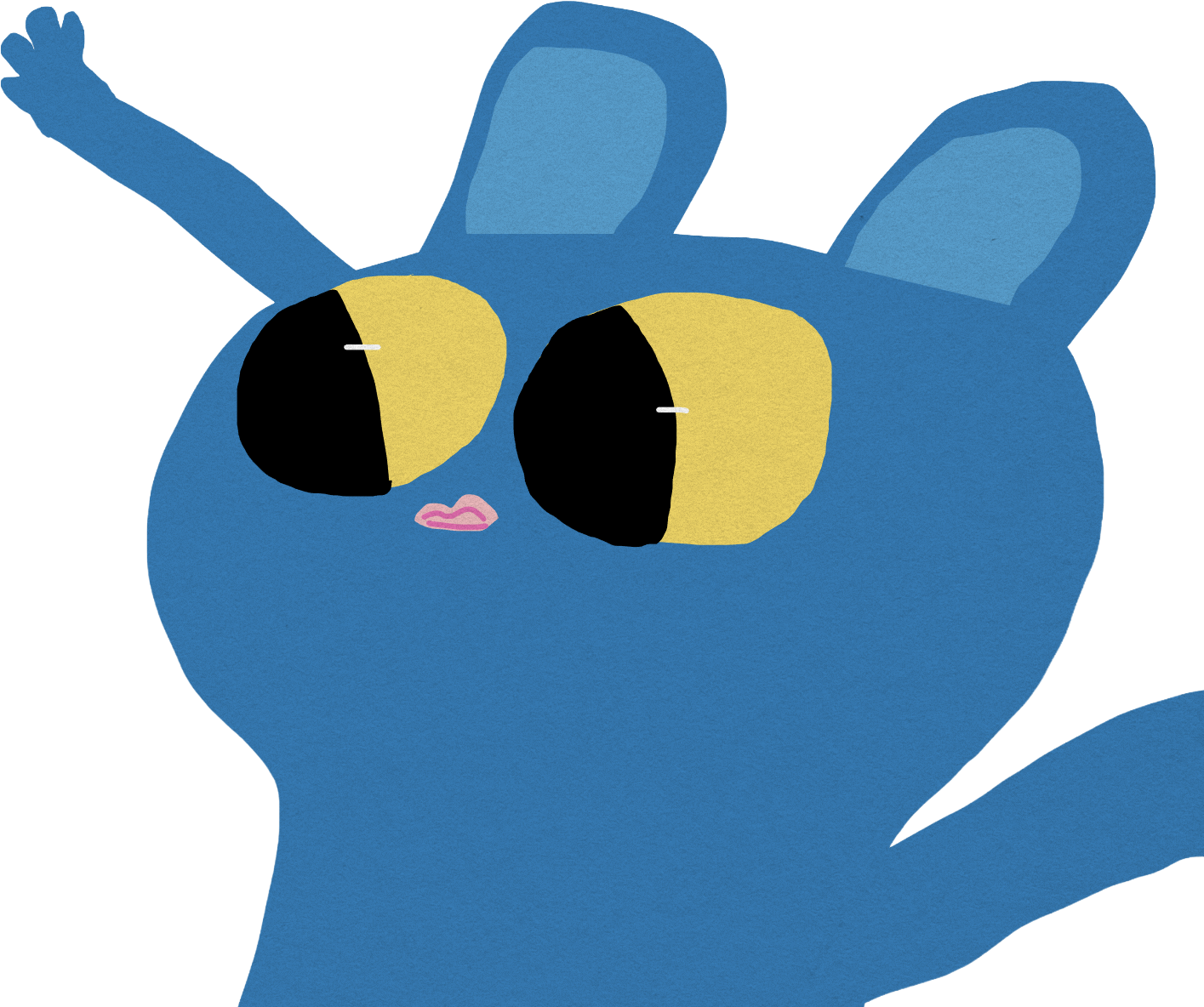 Personajillo dibujado con Diorame