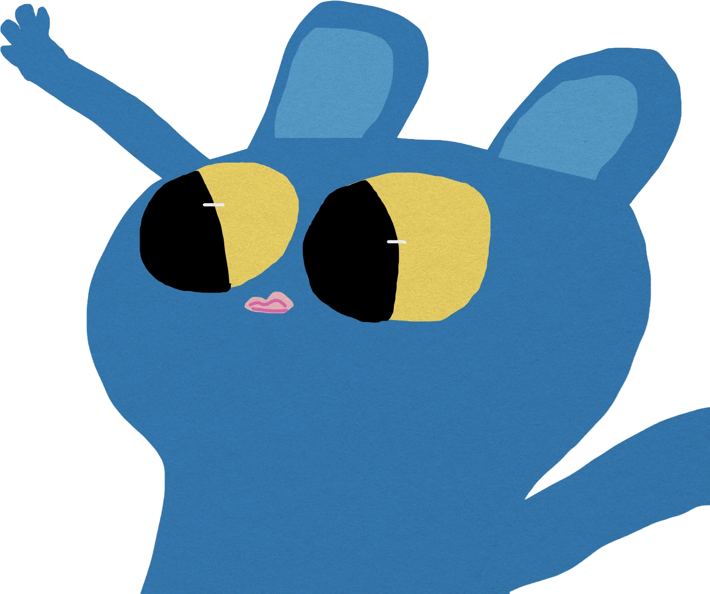 Personaje dibujado con Diorame